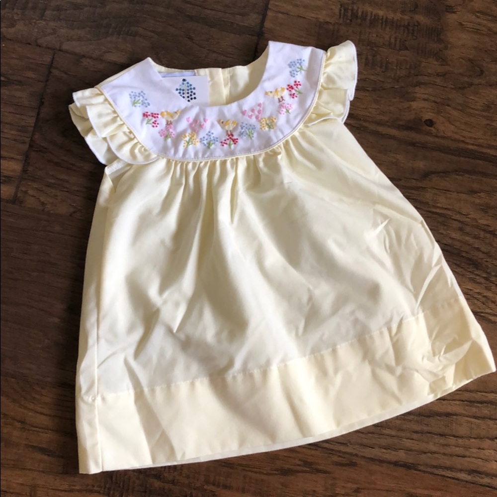 NWT adorable baby girl spring dress.